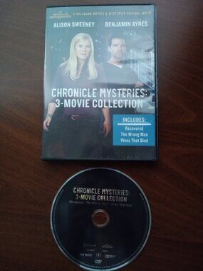 Chronicle Mysteries ~ 3 movie dvd collection ~ Hallmark mystery